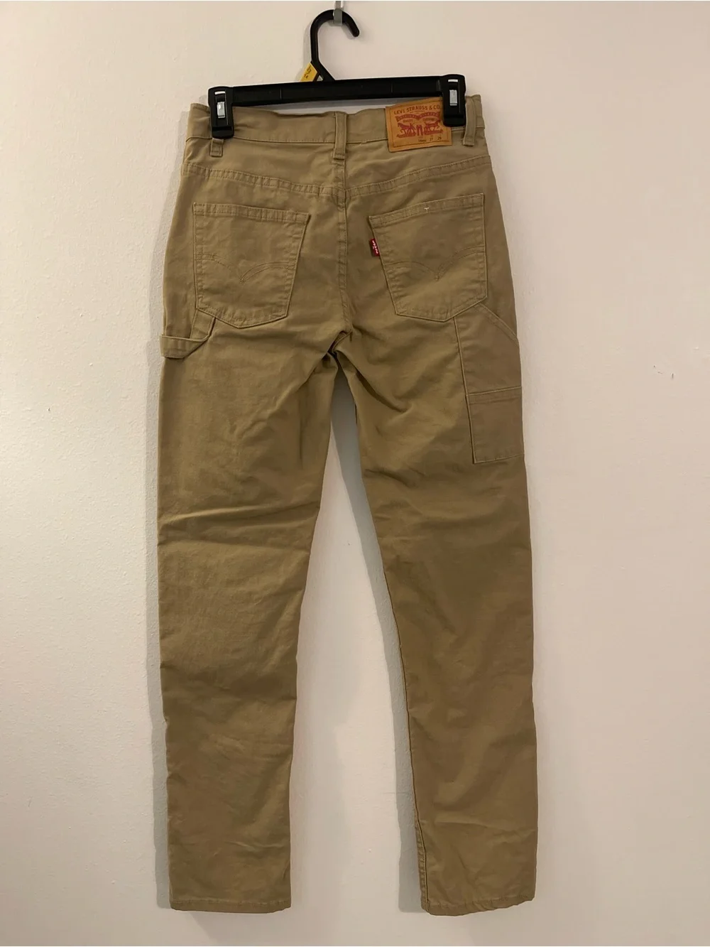 Levi's Boy’s Tan Khaki Carpenter-Style Chinos
